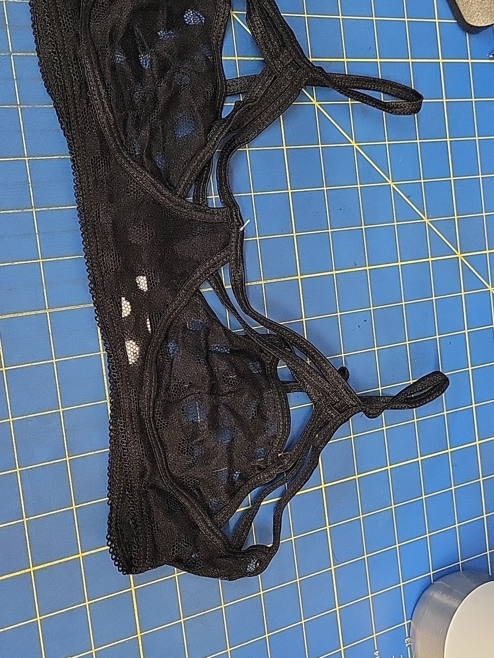 Mapale 3 Piece M/L Black Bra Thong Gater Belt New Lingerie